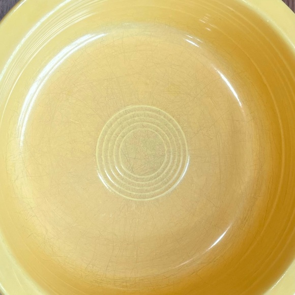 Fiestaware Vegetable Bowl in yellow (retired) - Picture 3 of 6